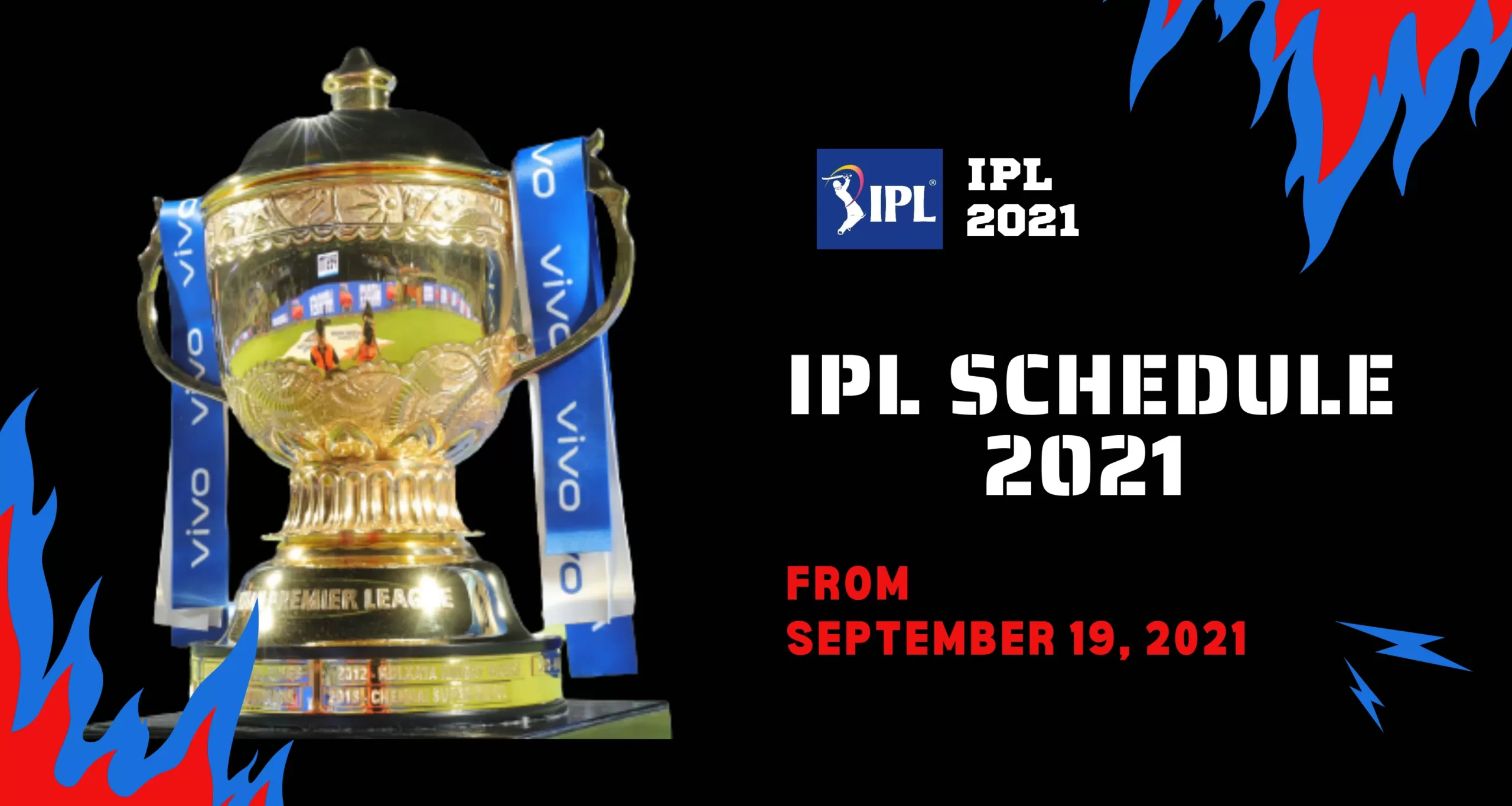 IPL Schedule and results of all matches 2021 Redwolf Gaming