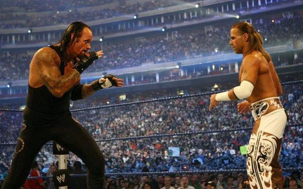 Image of Undertaker with Shawn Michaels
